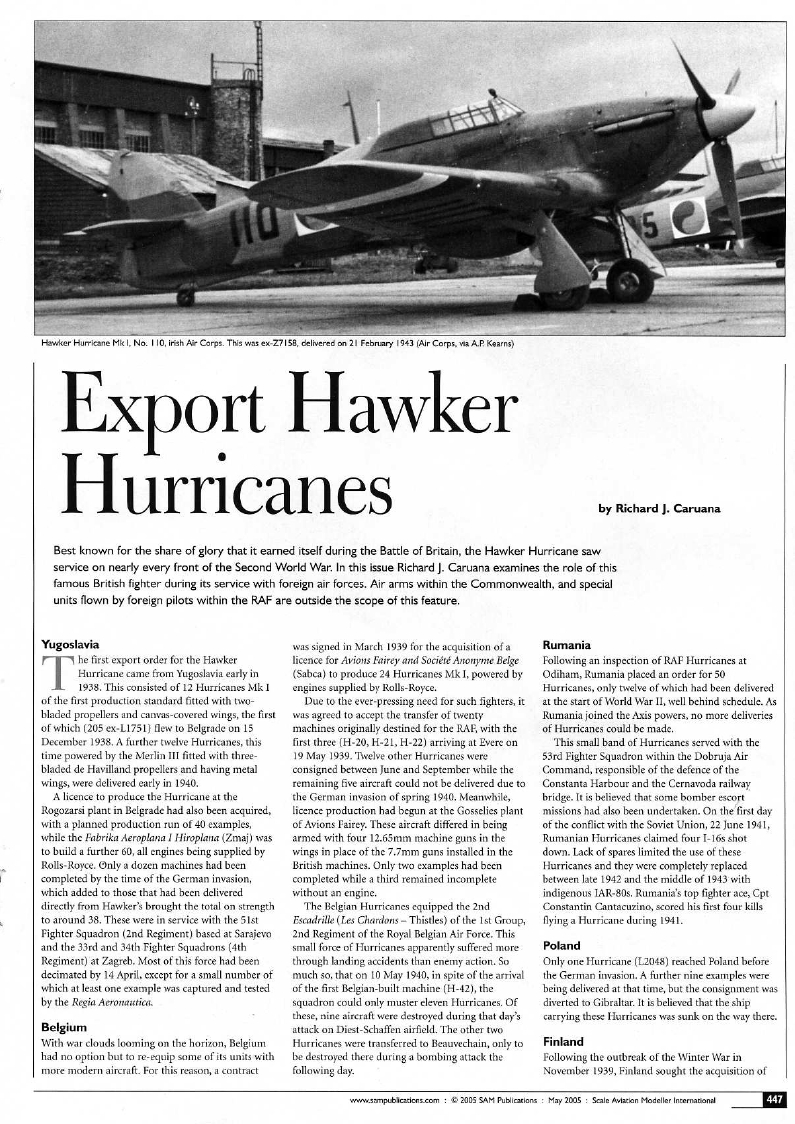 Scale Aviation Modeller International 2005-05